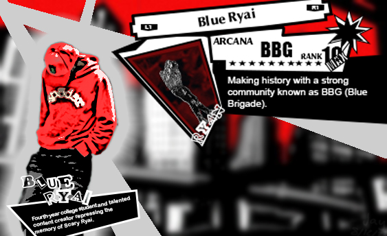 blueryai persona 5 themed banner